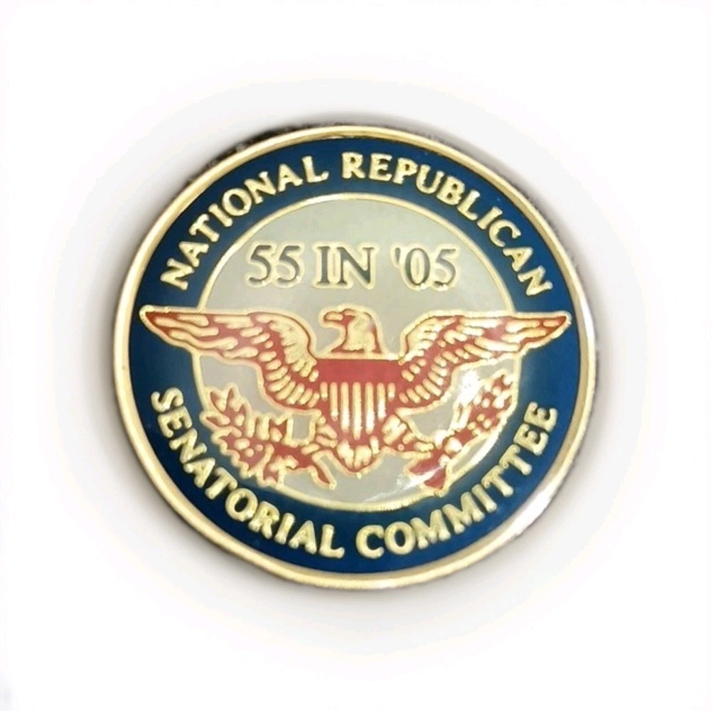 National Republican Senatorial Committee 2005 Lapel Hat Pin Pinback Tie Tac GOP